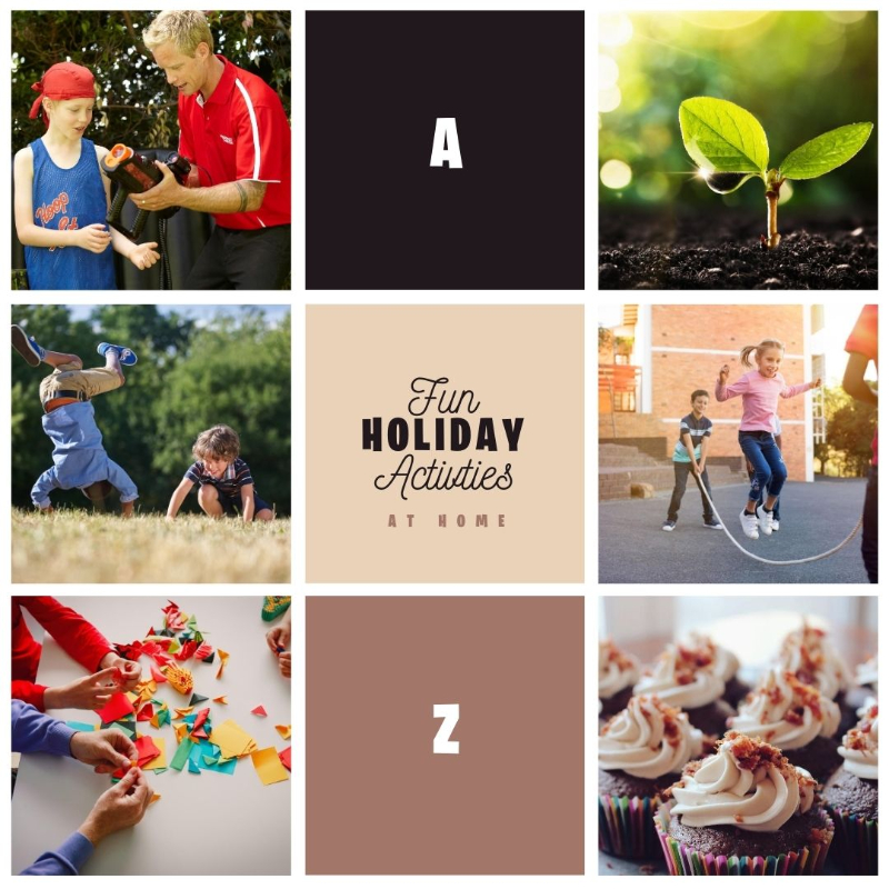 a to z of fun school holiday activities for kids 