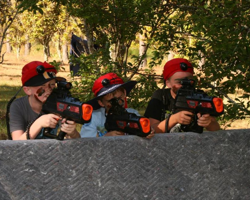Boys playing