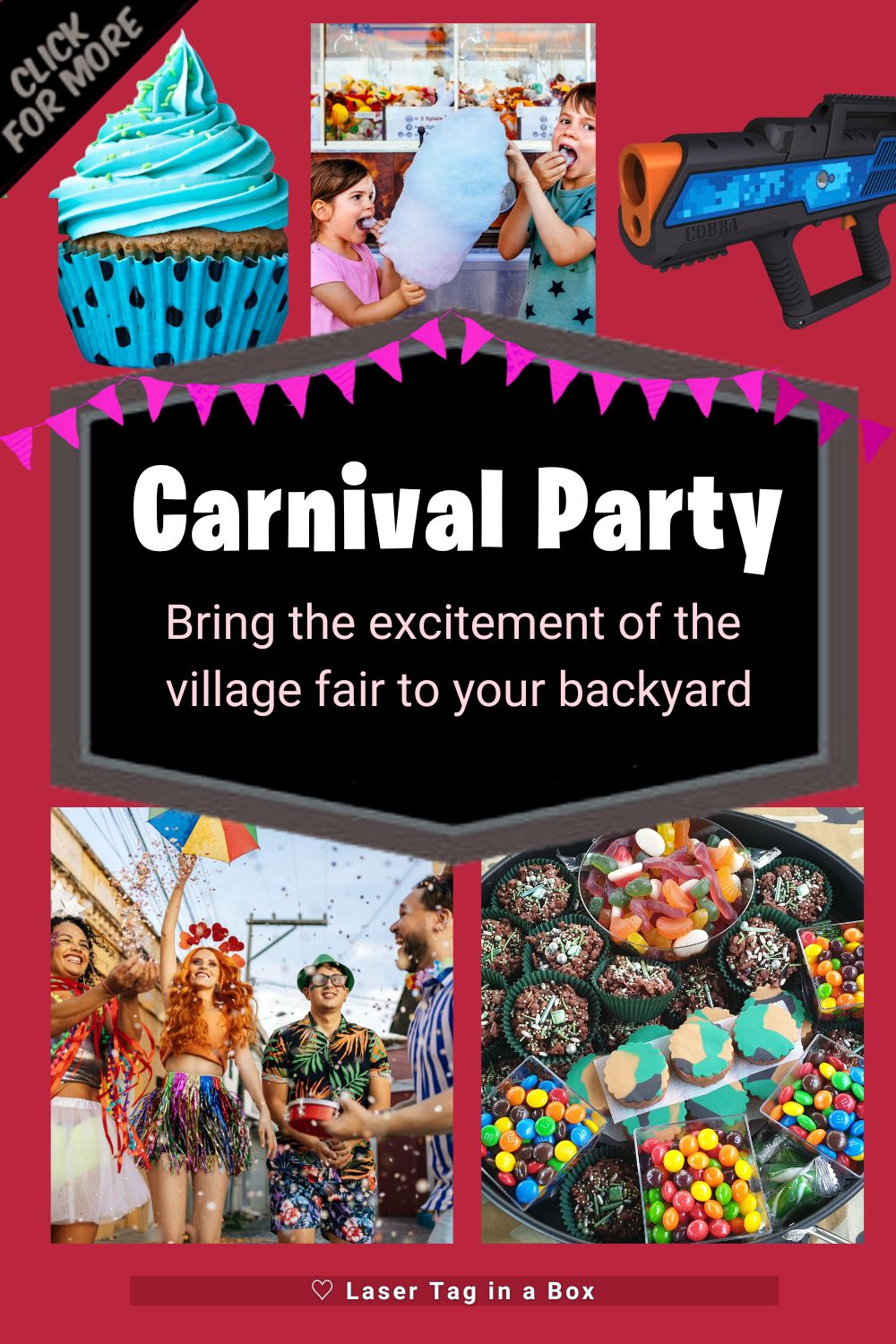 carnivale party in the backyard 