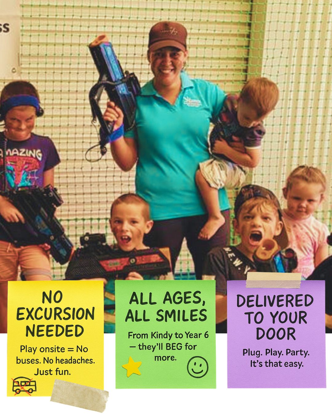 Fun vacation care incursion