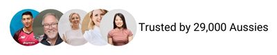 trusted by 29,000+ Aussies