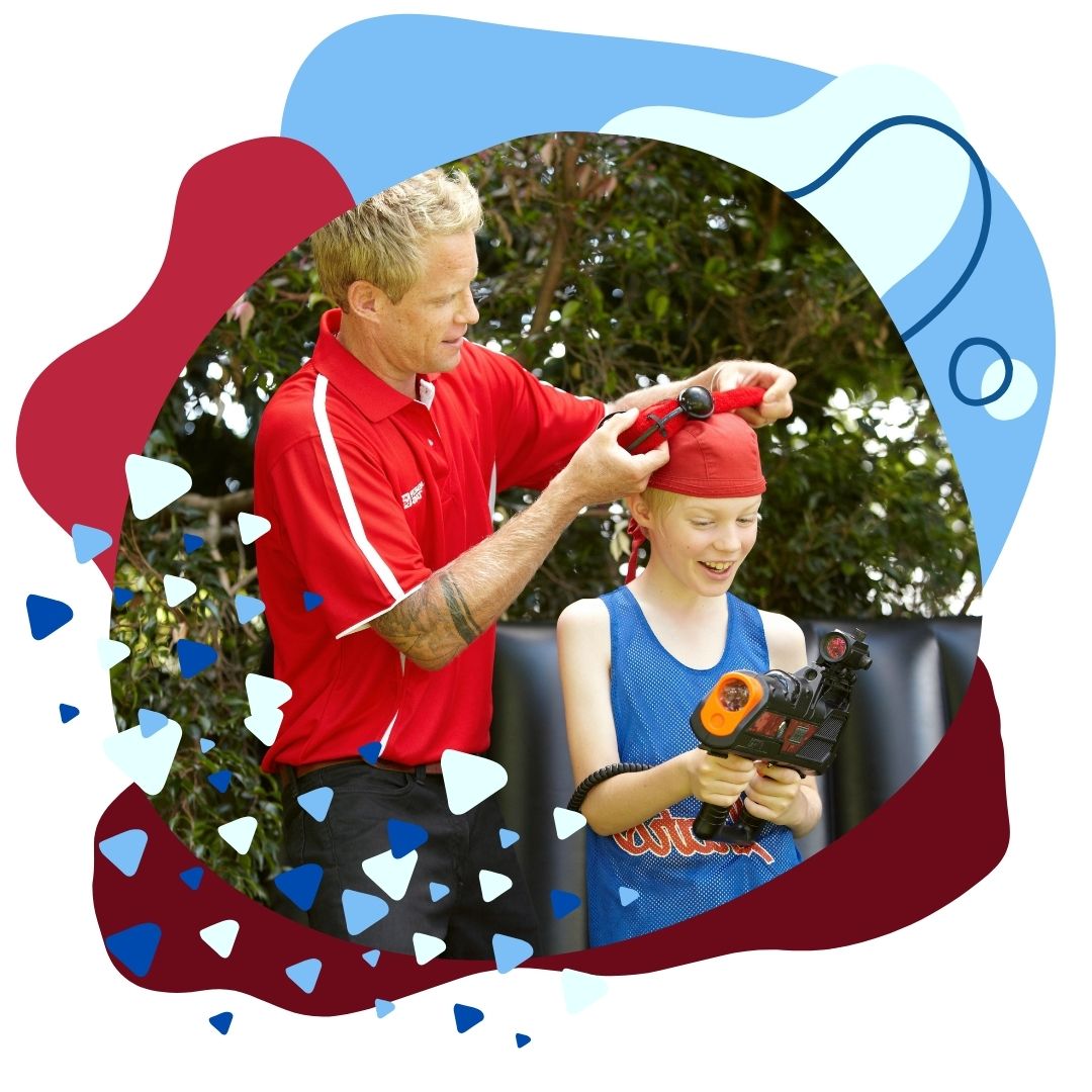 laser tag play this winter