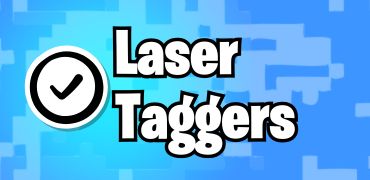 Included in your box: Laser Taggers 