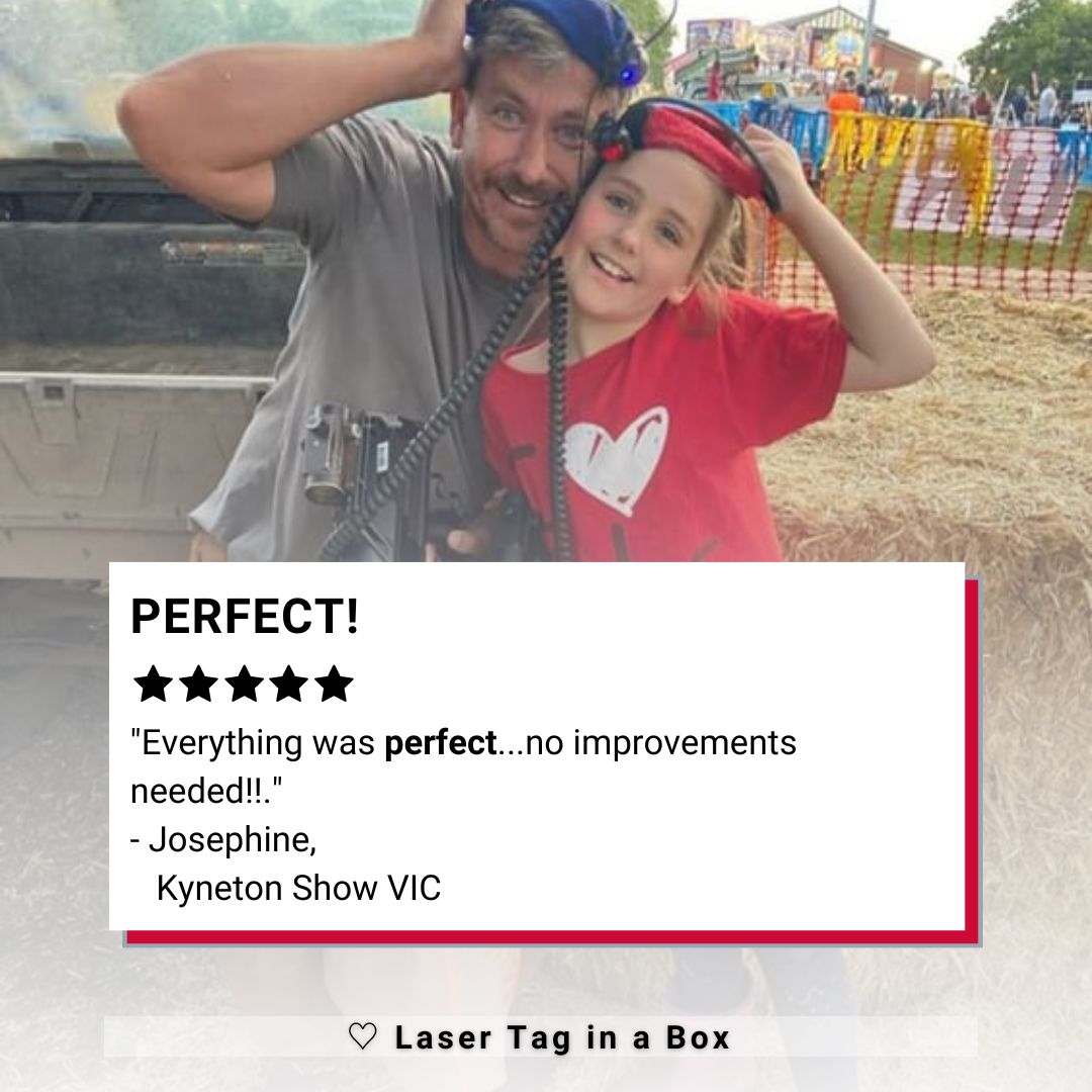 Laser Tag at the Kyneton Show