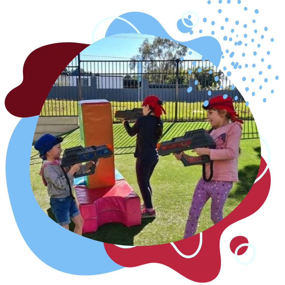 fun incursion - laser tag hire 