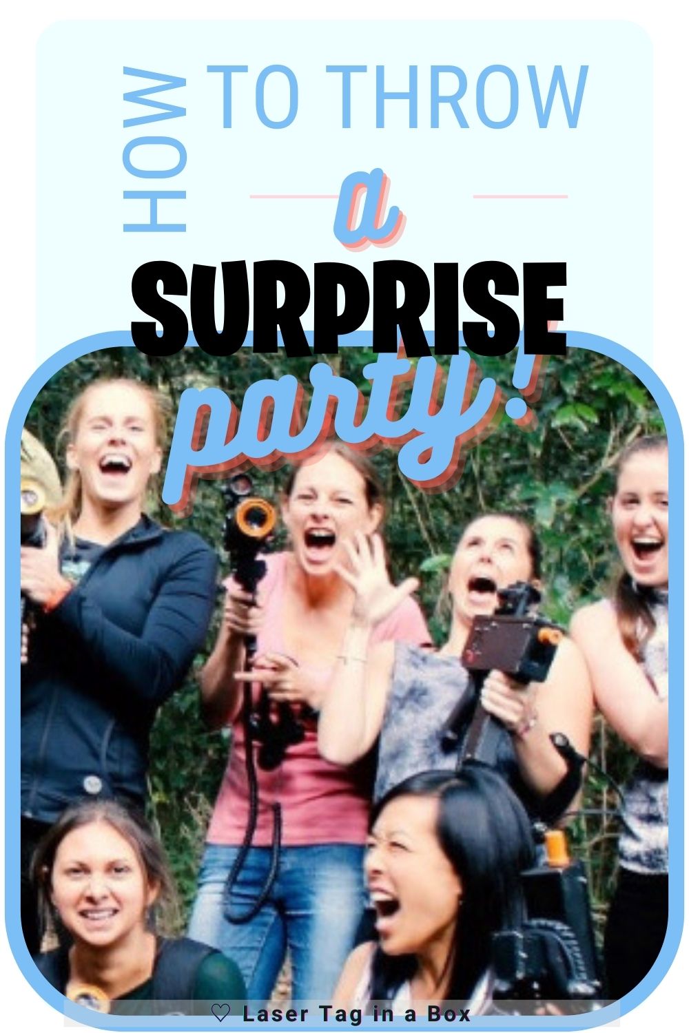 suprise party ideas 