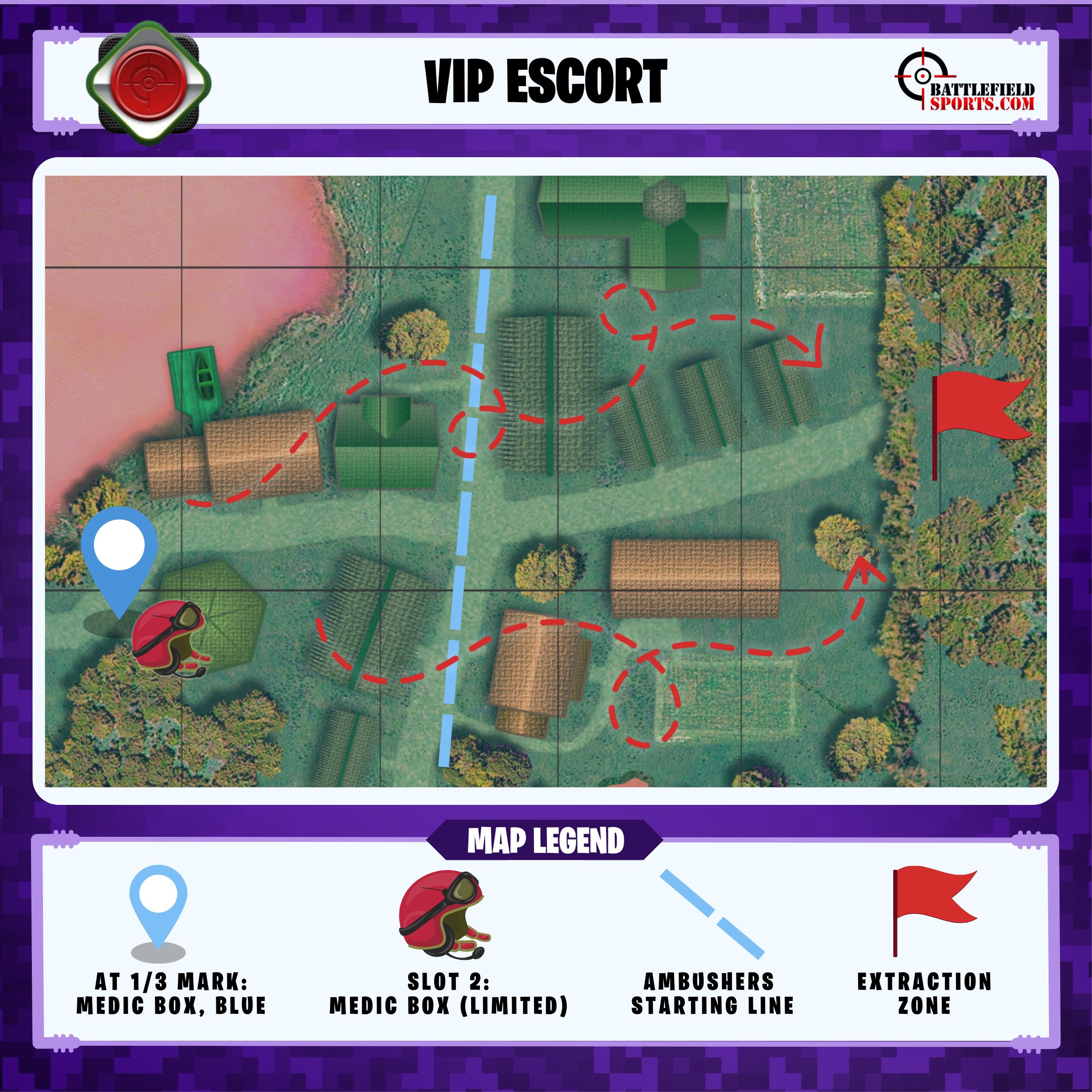 VIP escort map 