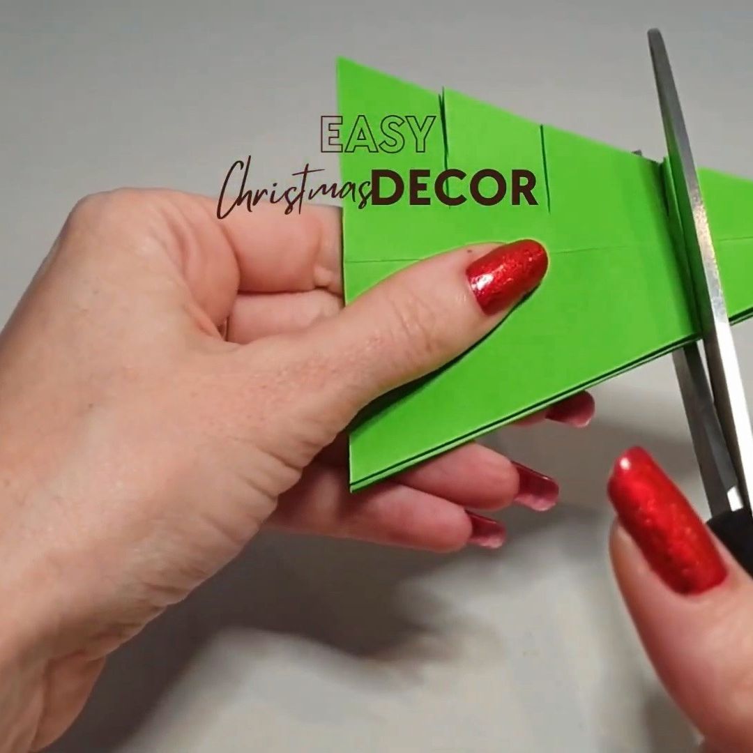 Christmas tree table decor - STEP 5