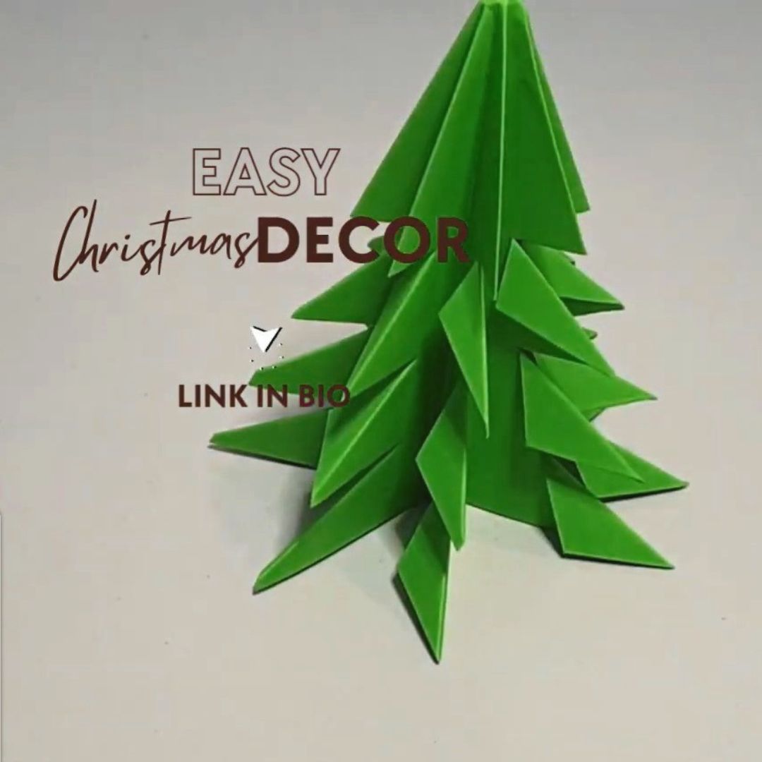 Christmas tree table decor - STEP 7